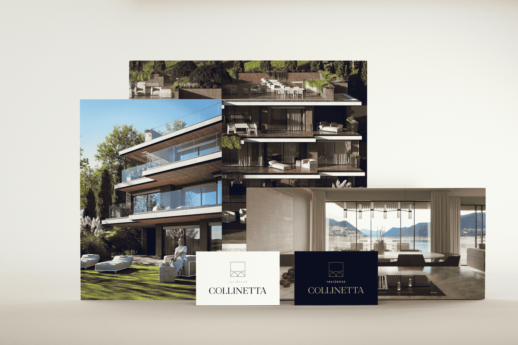 residenza collinetta branding